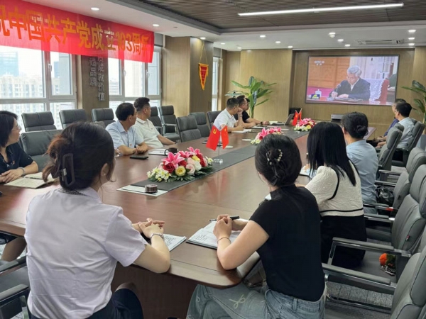 山东京投集团党支部庆祝中国共产党成立103周年